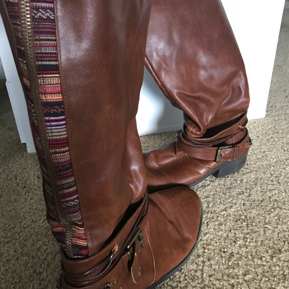 Brown size 11 fashion boots